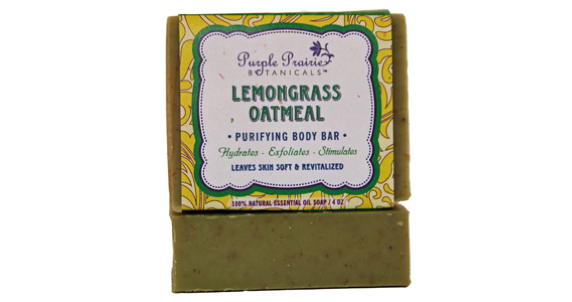 Lemongrass Oatmeal Soap Bar